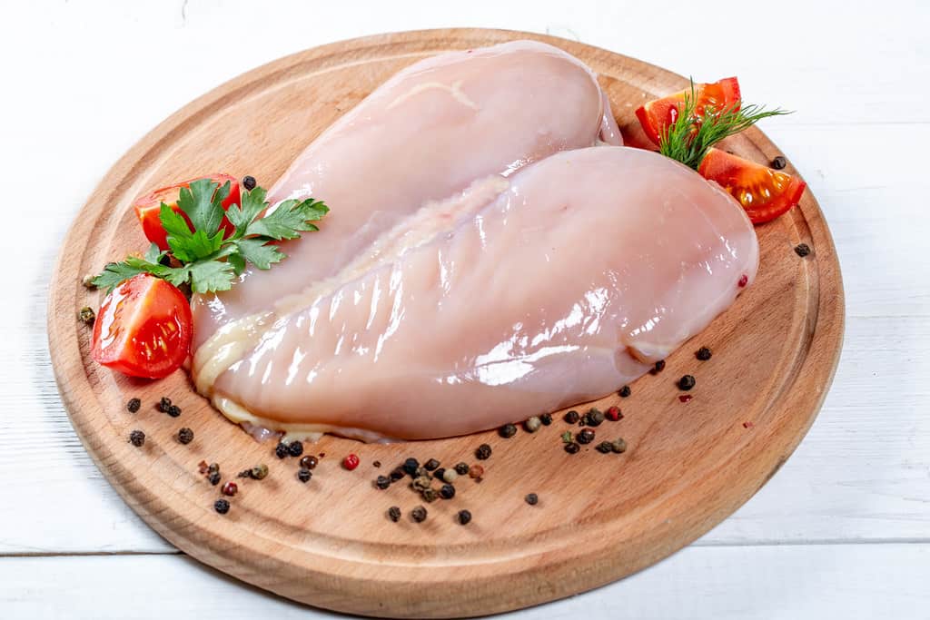 chicken breasts