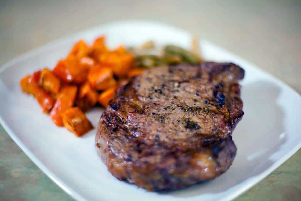 Broiled Ribeye Steak