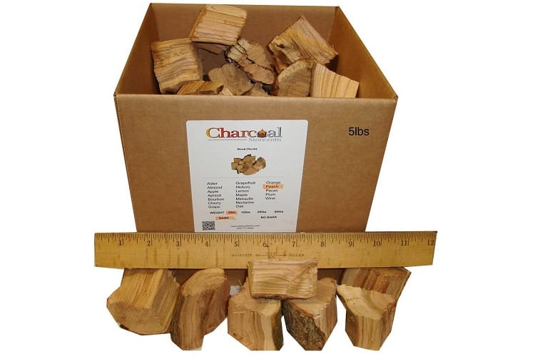 CharcoalStore Peach Wood Smoking Chunks