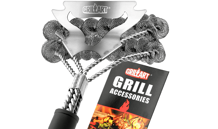 GrillArt Grill Brush and Scraper