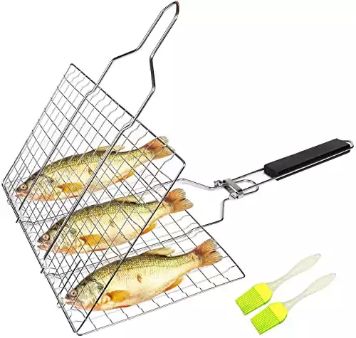 Aleath Portable Grill Basket | Amazon