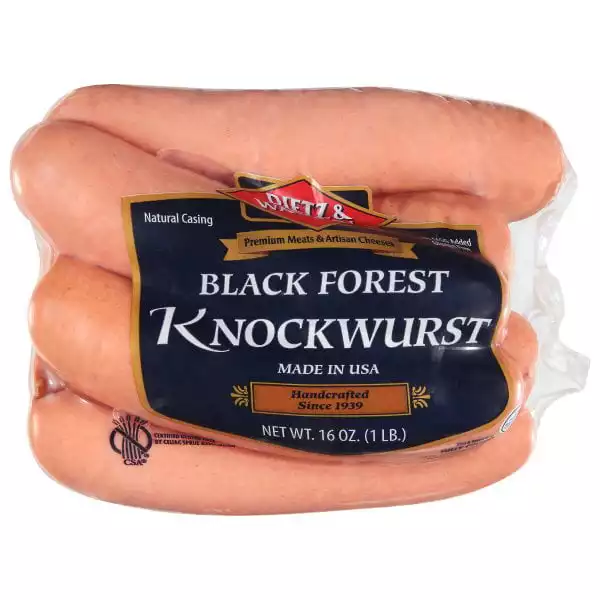 Dietz & Watson Black Forest Knockwurst | Walmart