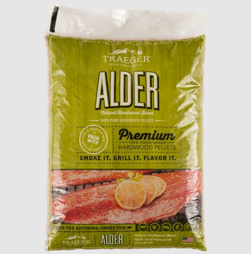 alder pellets